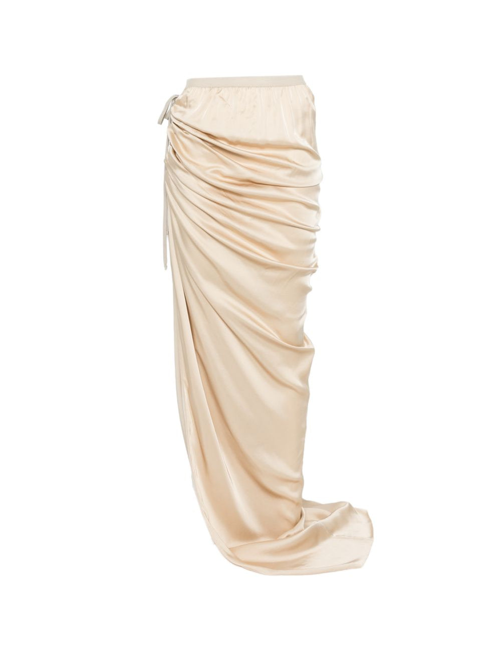 Gonna lunga drappeggiata in rosa Rick Owens - donna 
