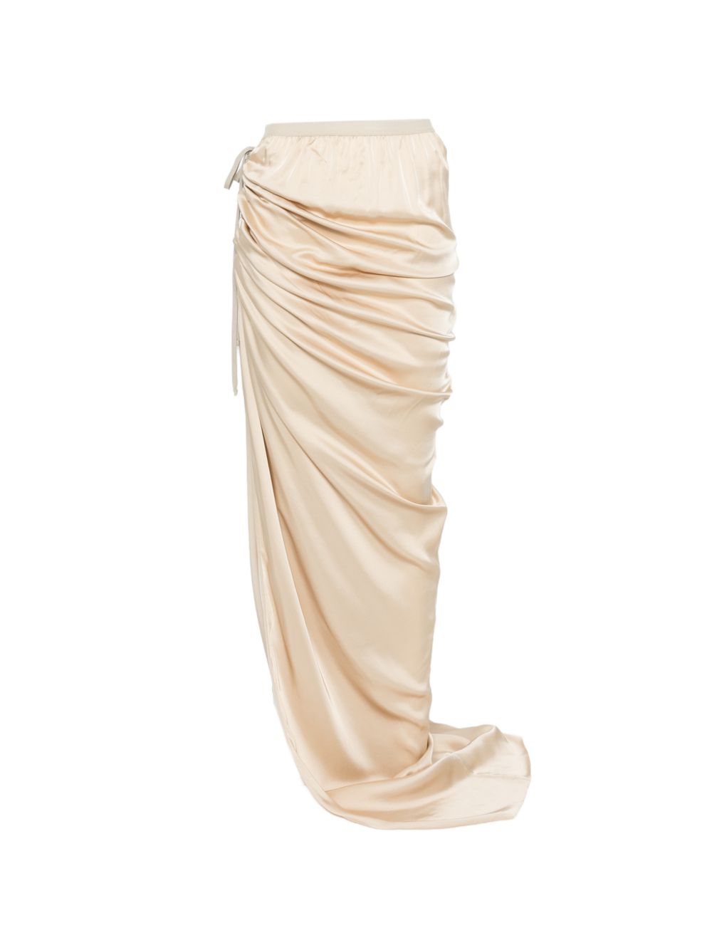 Gonna lunga drappeggiata in rosa Rick Owens - donna 