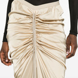 Gonna lunga drappeggiata in rosa Rick Owens - donna 