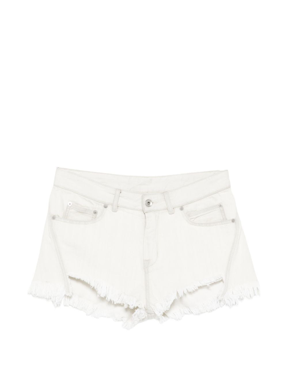 Shorts bias in bianco Rick owens - donna 