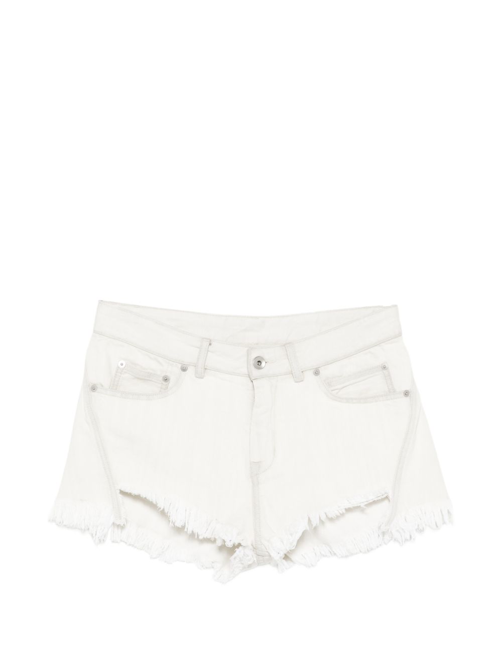 Shorts bias in bianco Rick owens - donna 