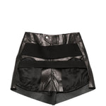 Minigonna temple in nero Rick owens - donna 