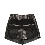 Minigonna temple in nero Rick owens - donna 