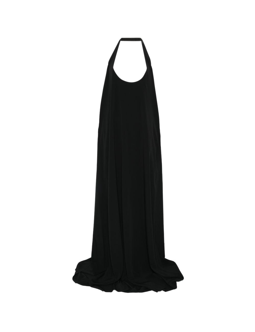 Abito maxi haltar in nero Rick Owens - donna 