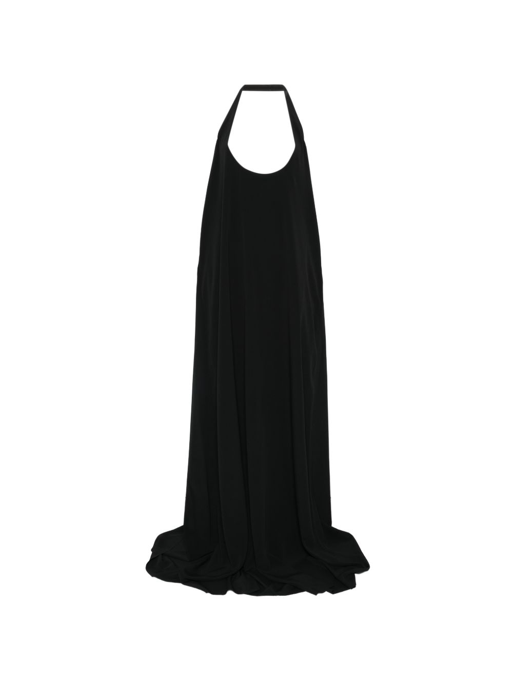 Abito maxi haltar in nero Rick Owens - donna 