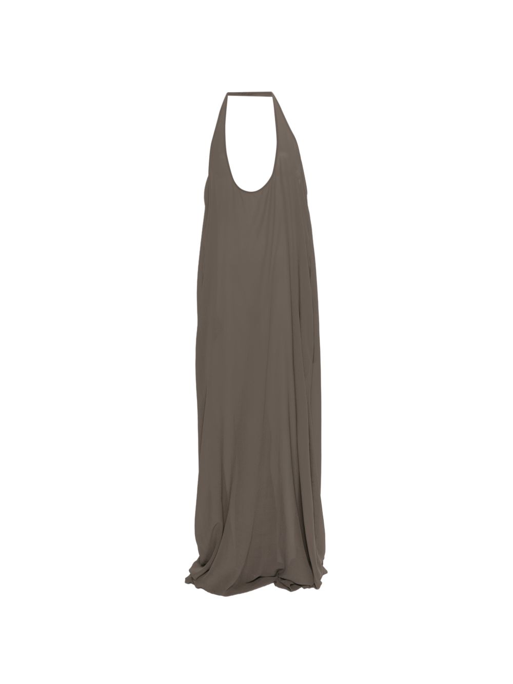 Abito maxi haltar in grigio Rick Owens - donna 