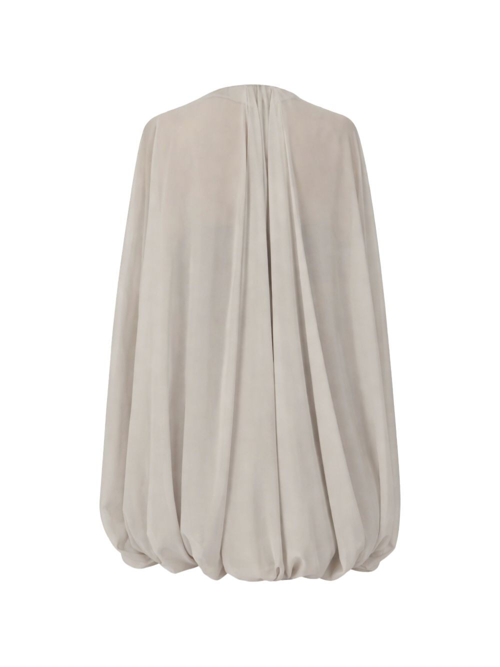 Mantella luxor in seta  in grigio Rick Owens - donna 