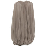 Cappa luxor in grigio talpa Rick Owens - donna 