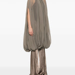 Cappa luxor in grigio talpa Rick Owens - donna 