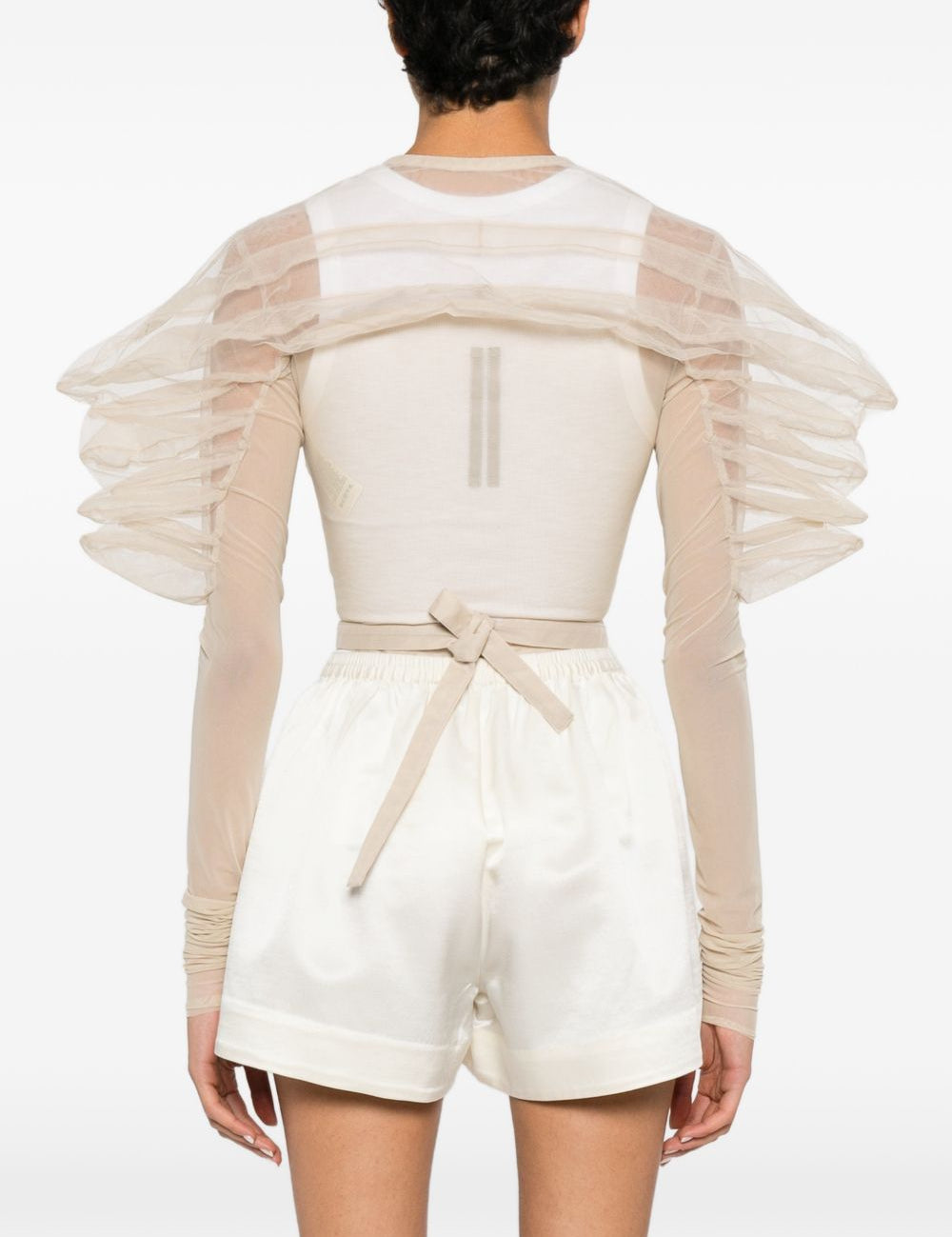 Top rhino in tulle in beige Rick Owens - donna 