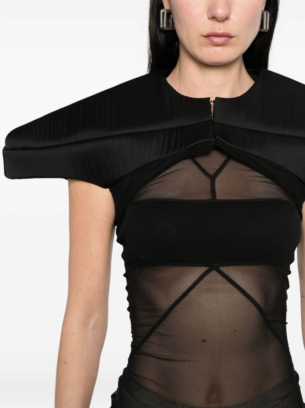 Coprispalle soft fender  in nero Rick owens - donna 