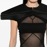 Coprispalle soft fender  in nero Rick owens - donna 
