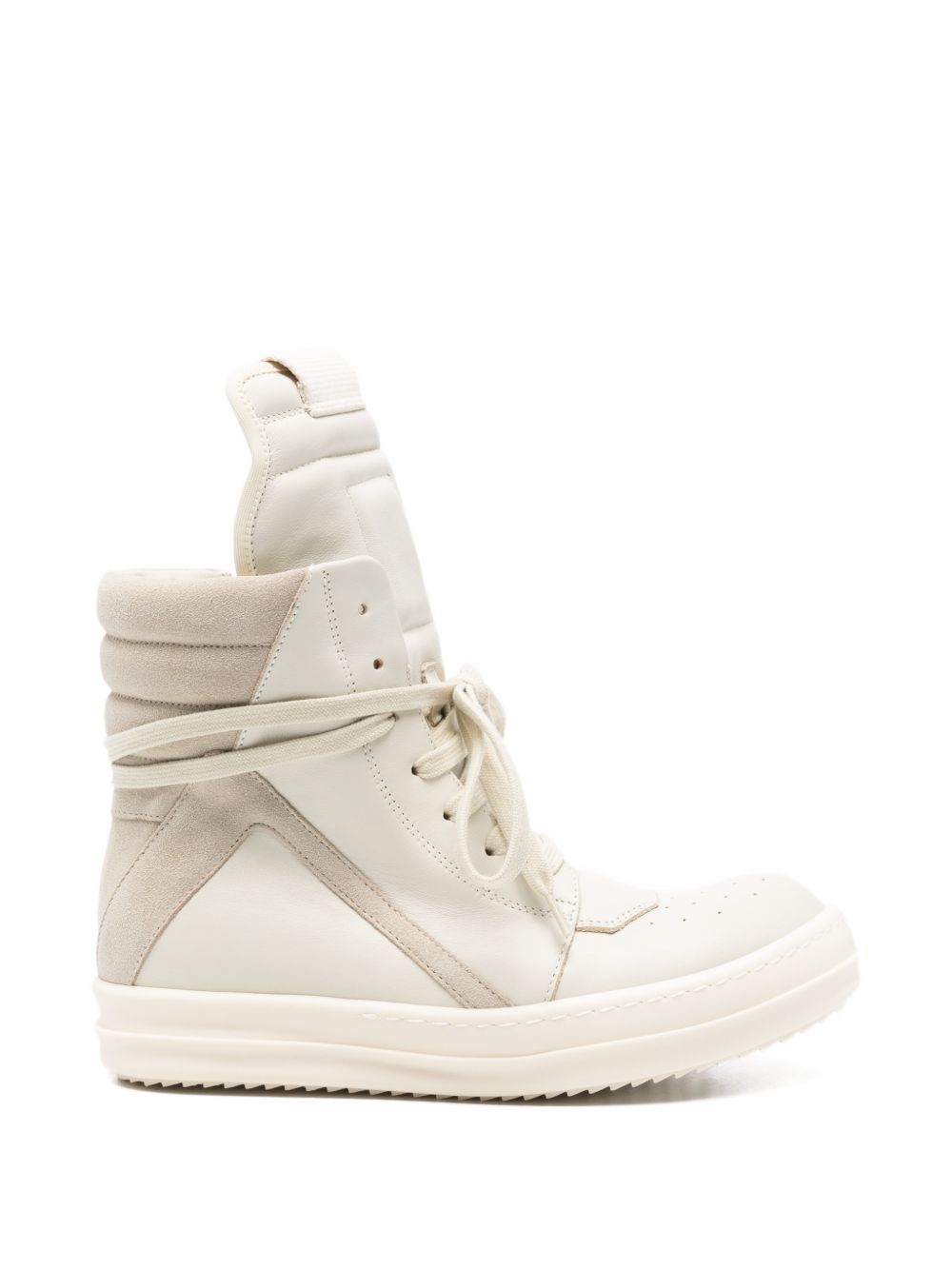 Sneakers alte Geobasket in bianco Rick owens - donna 