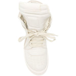Sneakers alte Geobasket in bianco Rick owens - donna 