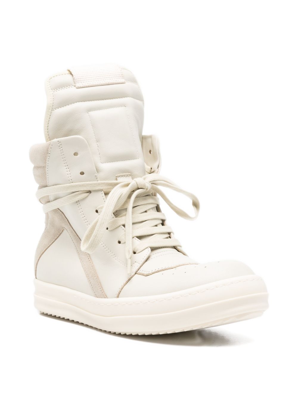 Sneakers alte Geobasket in bianco Rick owens - donna 