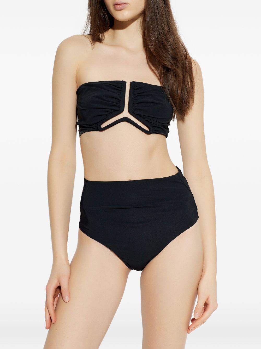 Bikini a vita alta in nero Rick Owens - donna 