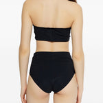 Bikini a vita alta in nero Rick Owens - donna 