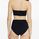 Bikini a vita alta in nero Rick Owens - donna 