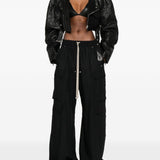 Top con nodo in nero Rick owens - donna 