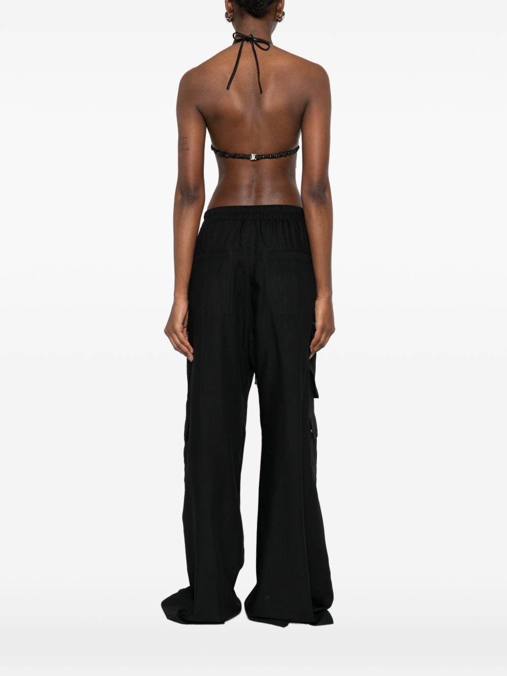 Top con nodo in nero Rick owens - donna 
