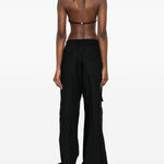 Top con nodo in nero Rick owens - donna 