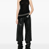 Top Athena con maniche asimmetriche in nero Rick owens - donna 
