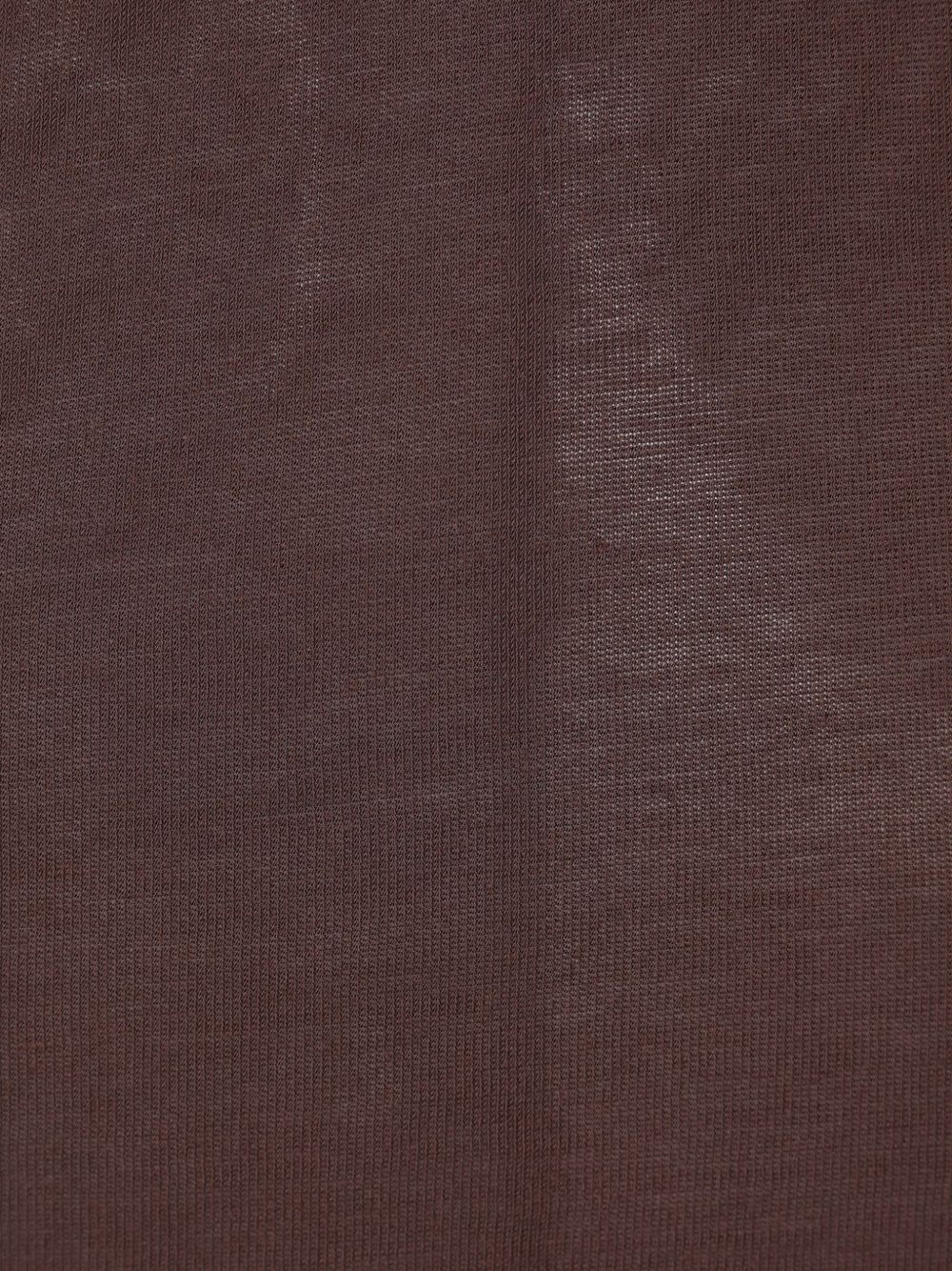 Top monospalla in marrone Rick Owens - donna 