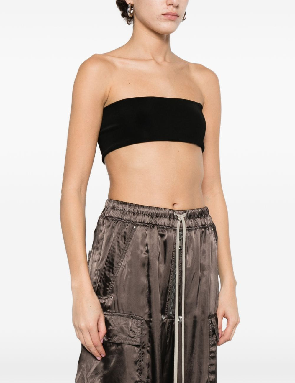 Top bandeau in nero Rick owens - donna 