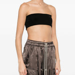 Top bandeau in nero Rick owens - donna 
