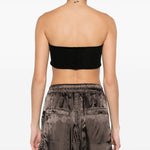 Top bandeau in nero Rick owens - donna 