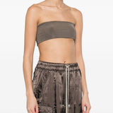 Top bandeau  in grigio Rick owens - donna 