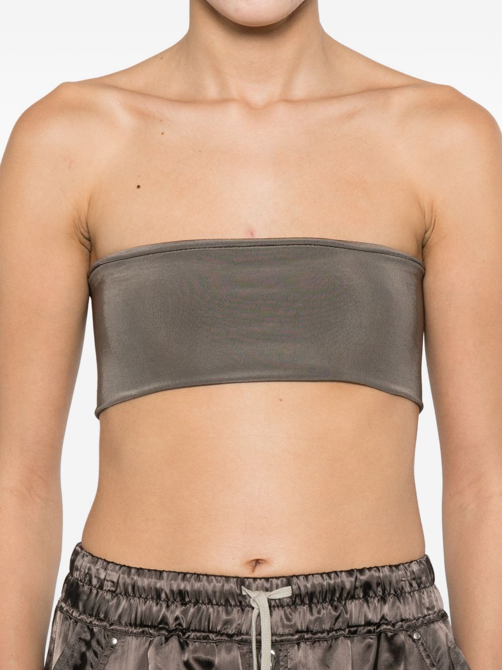 Top bandeau  in grigio Rick owens - donna 