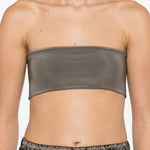 Top bandeau  in grigio Rick owens - donna 