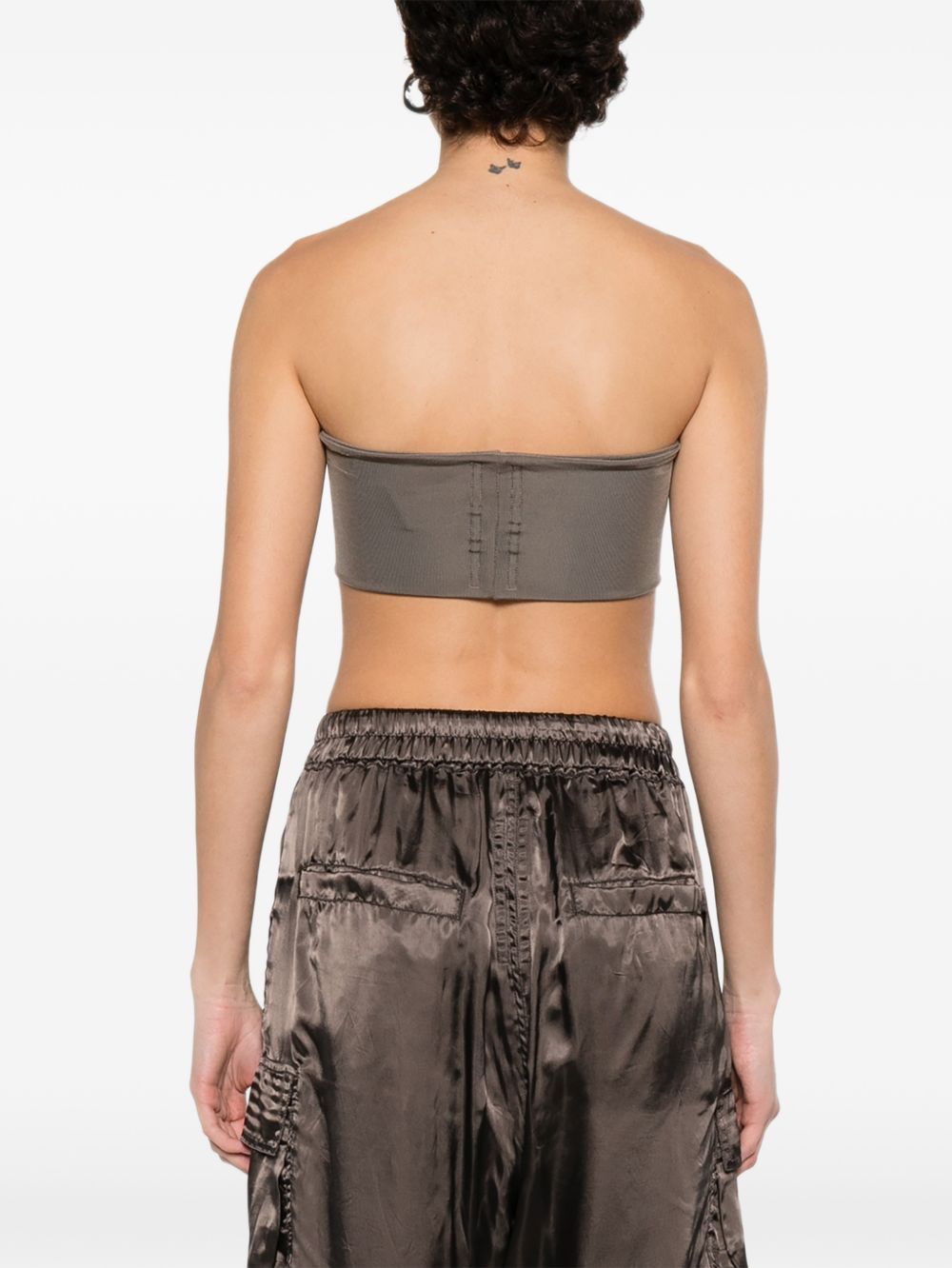 Top bandeau  in grigio Rick owens - donna 