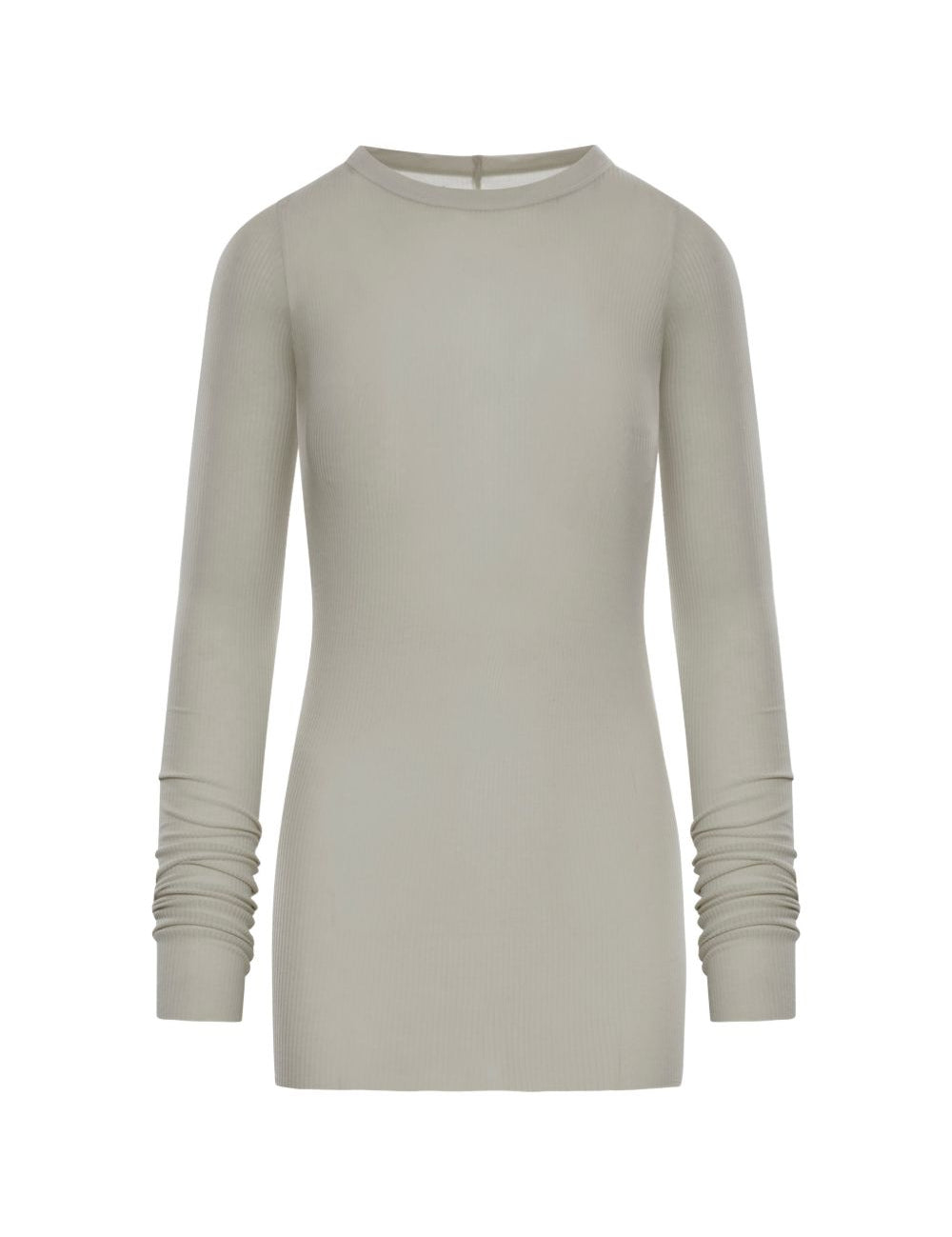 T-shirt a maniche lunghe in grigio Rick owens - donna 