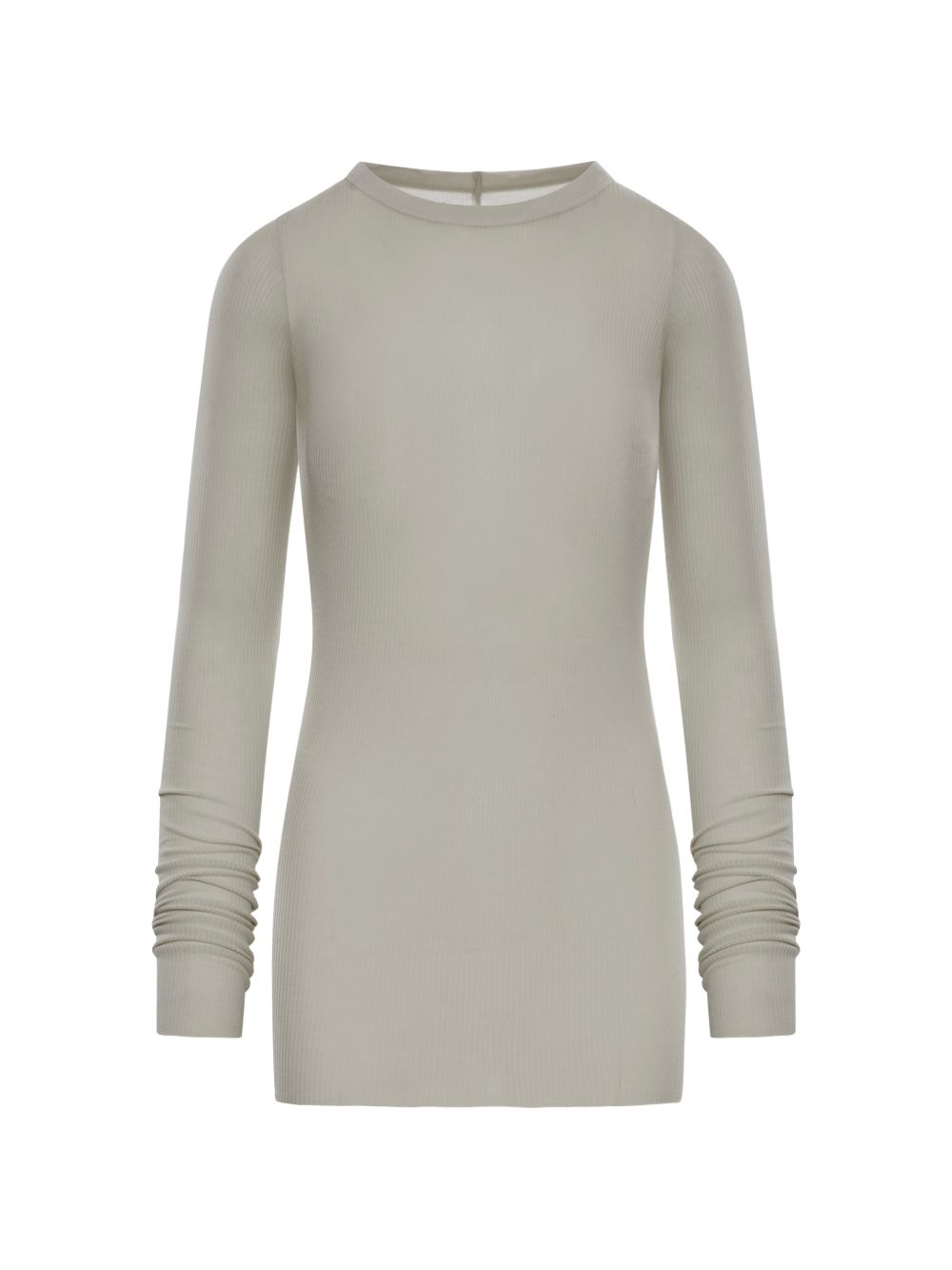 T-shirt a maniche lunghe in grigio Rick owens - donna 