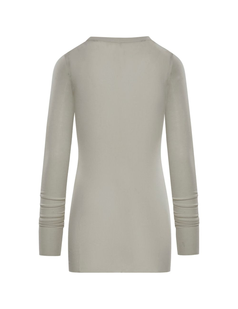 T-shirt a maniche lunghe in grigio Rick owens - donna 