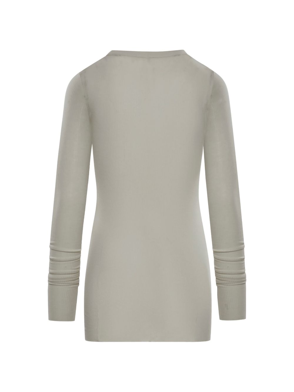 T-shirt a maniche lunghe in grigio Rick owens - donna 