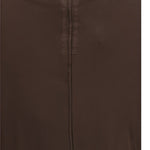 T-shirt a maniche lunghe in marrone Rick owens - donna 
