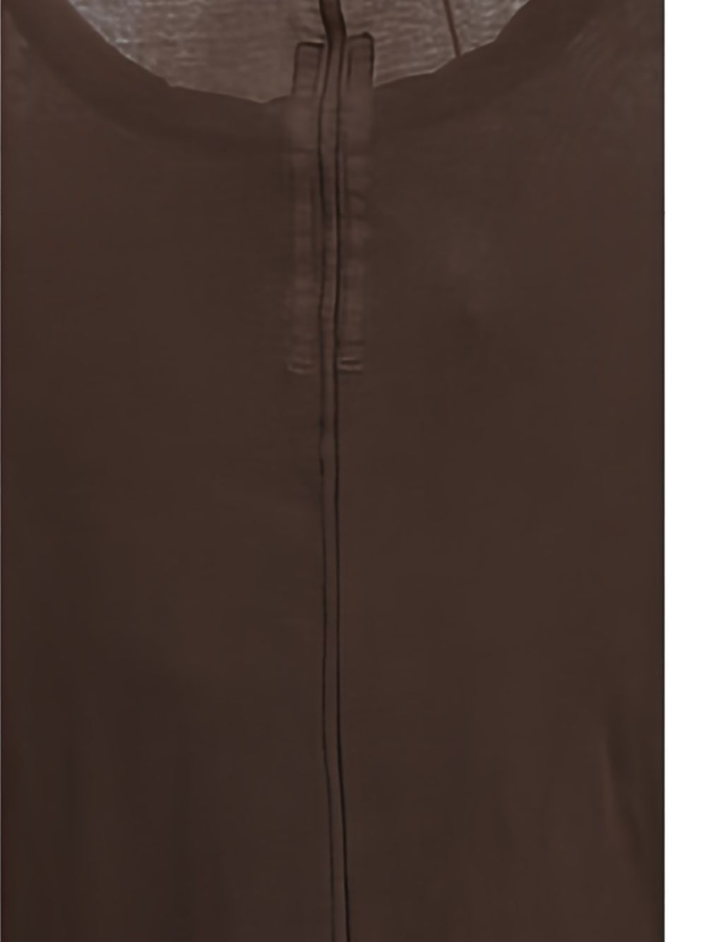 T-shirt a maniche lunghe in marrone Rick owens - donna 