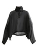 Blusa trasparente Jumbo Tabard in nero Rick owens - donna