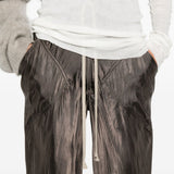Pantaloni con coulisse in marrone Rick owens - donna 