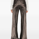 Pantaloni con coulisse in marrone Rick owens - donna 