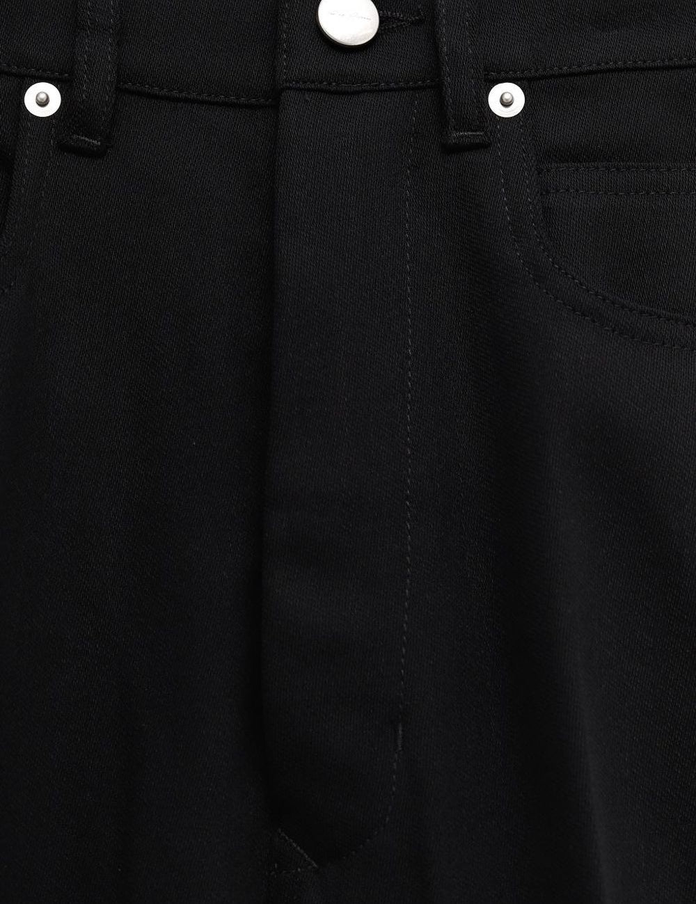 Jeans bolan svasati in nero Rick owens - donna 