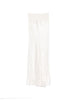 Rick Owens - Women's White Satin Midi Skirt