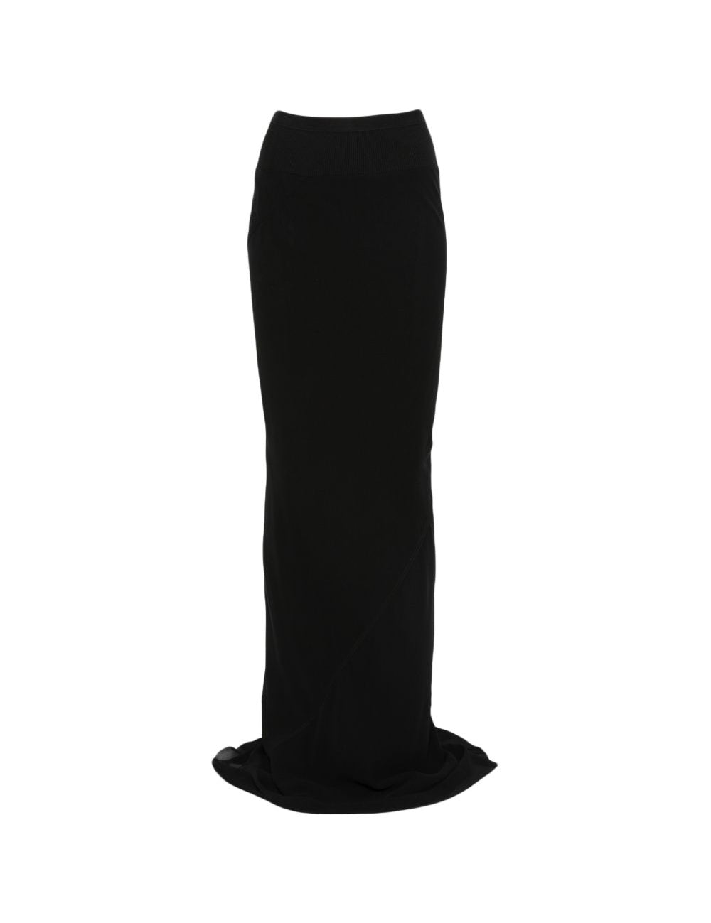 Gonna maxi coda in nero Rick owens - donna 