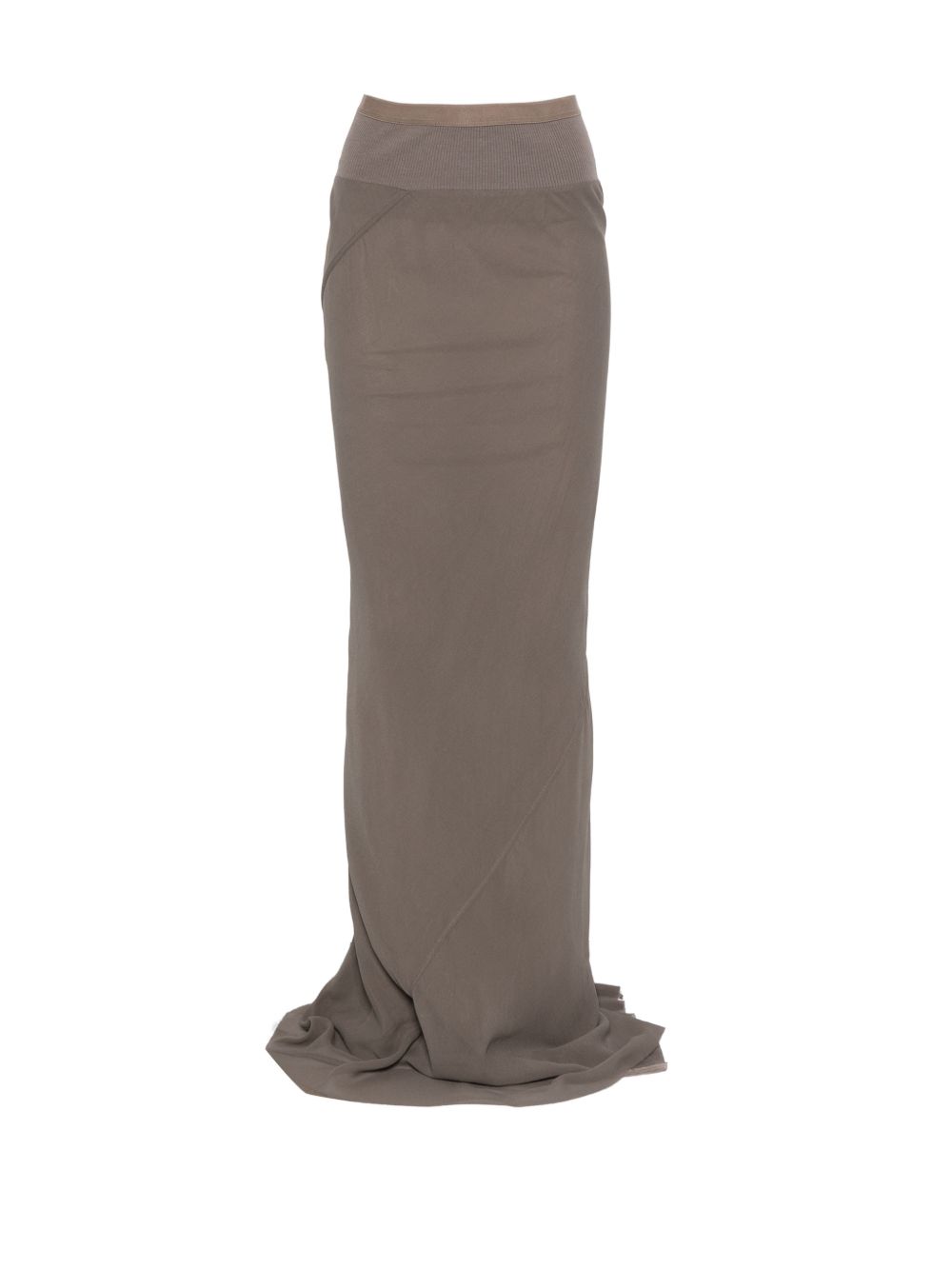 Gonna maxi coda in grigio Rick owens - donna 