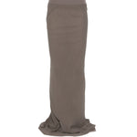 Gonna maxi coda in grigio Rick owens - donna 
