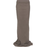 Gonna maxi coda in grigio Rick owens - donna 