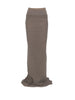 Gonna maxi coda in grigio Rick owens - donna